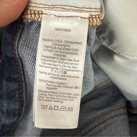 Madewell The Slouchy Boyjean Jean Sz 27 - Picture 10 of 10